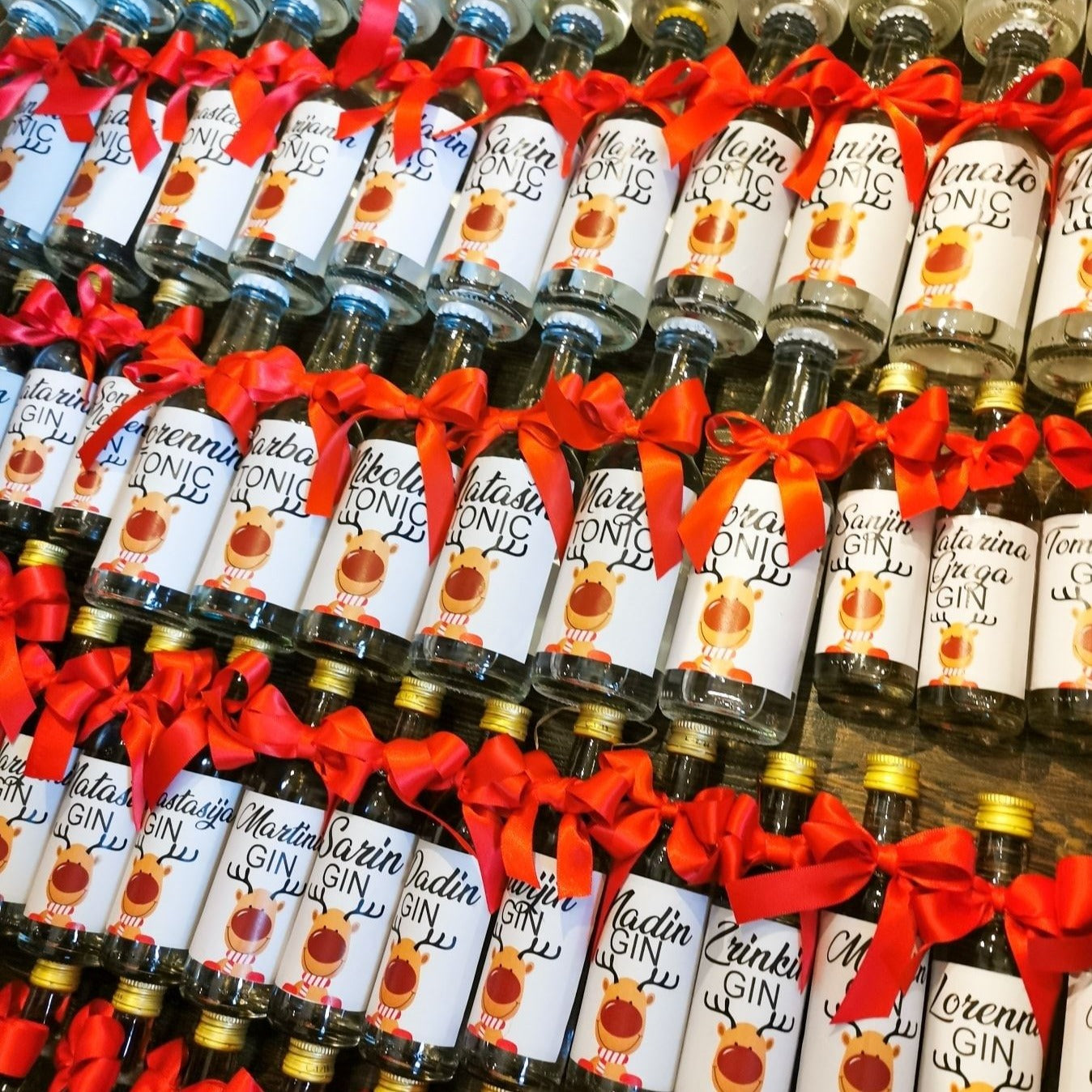 Poklon set "Mini gin" - Christmas edition