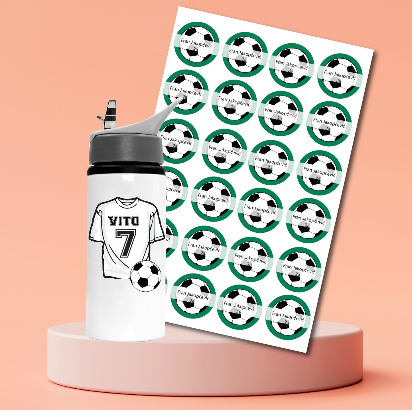 Combo (bottle + stickers)
