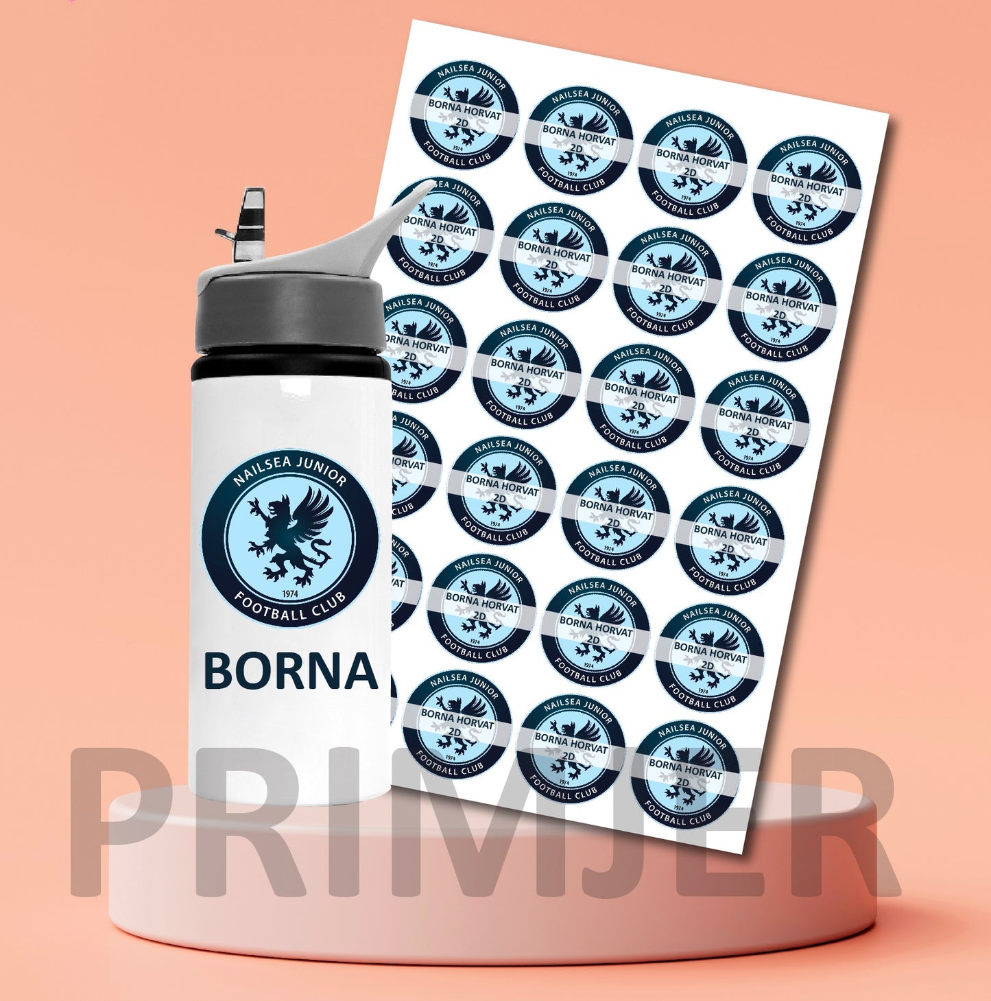 Combo (bottle + stickers) PN