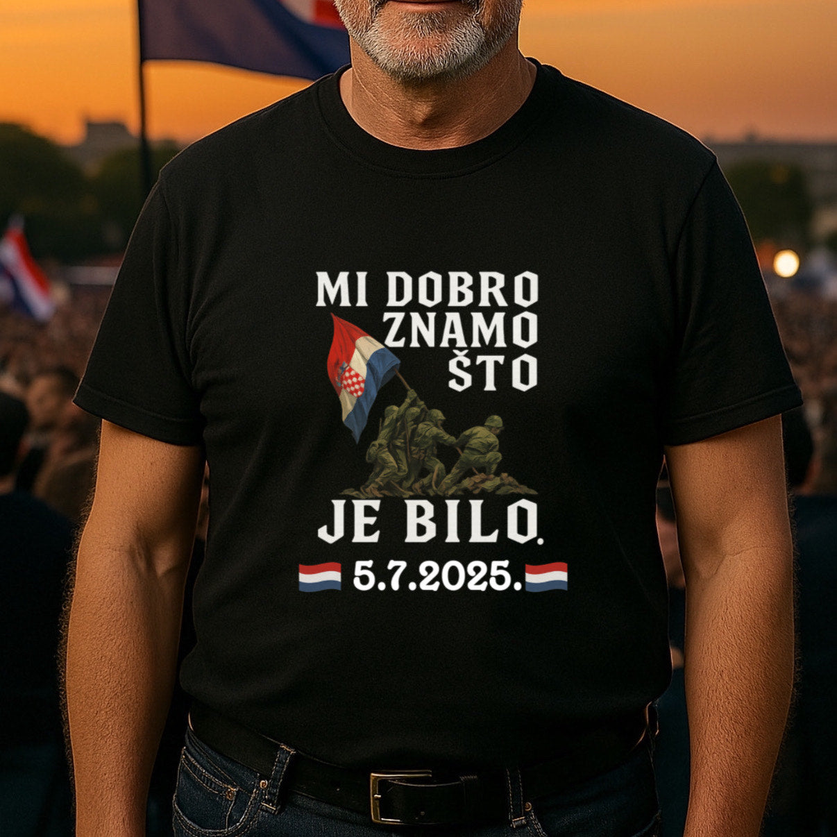 Majica "Mi dobro znamo što je bilo"