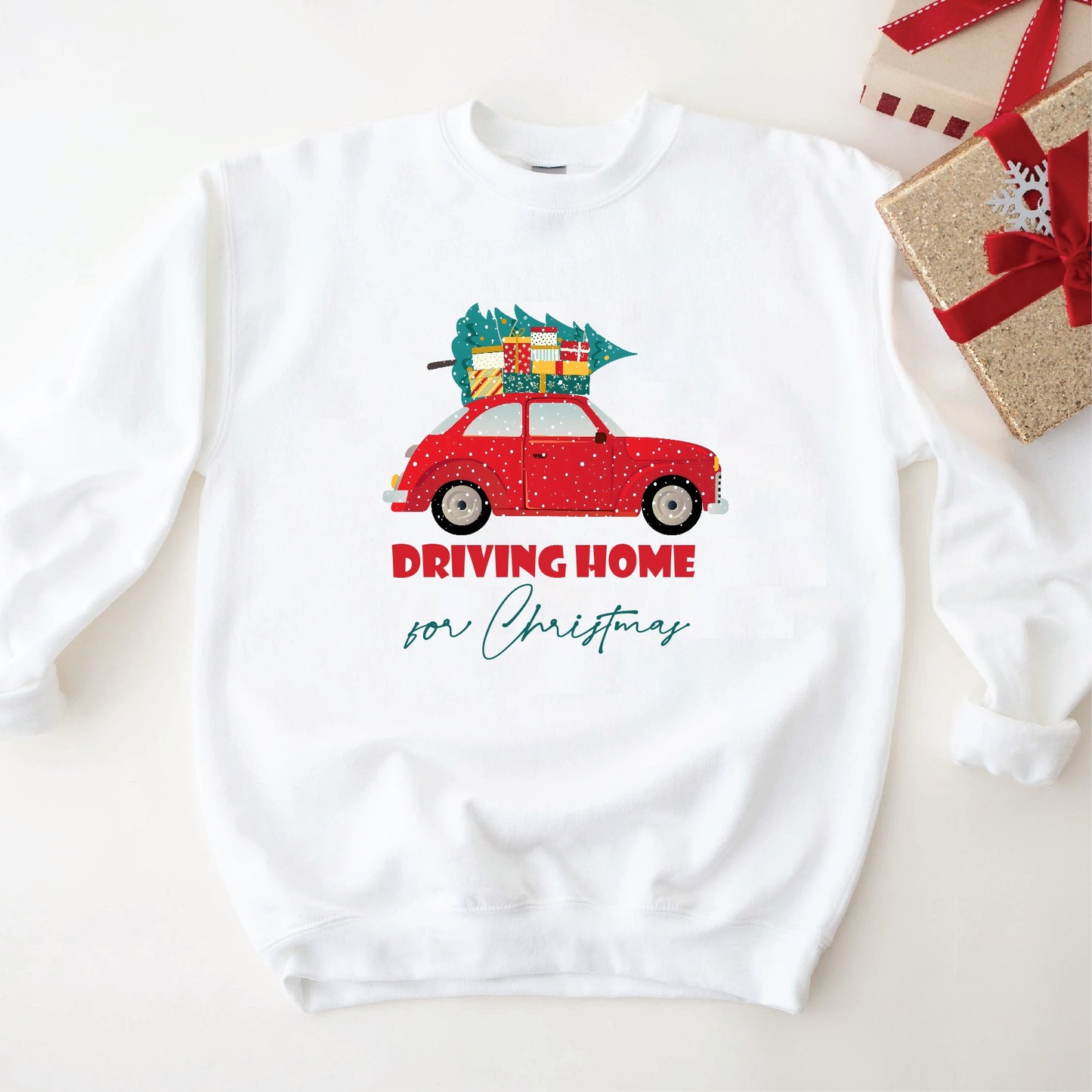 Sweatshirt "Driving home"