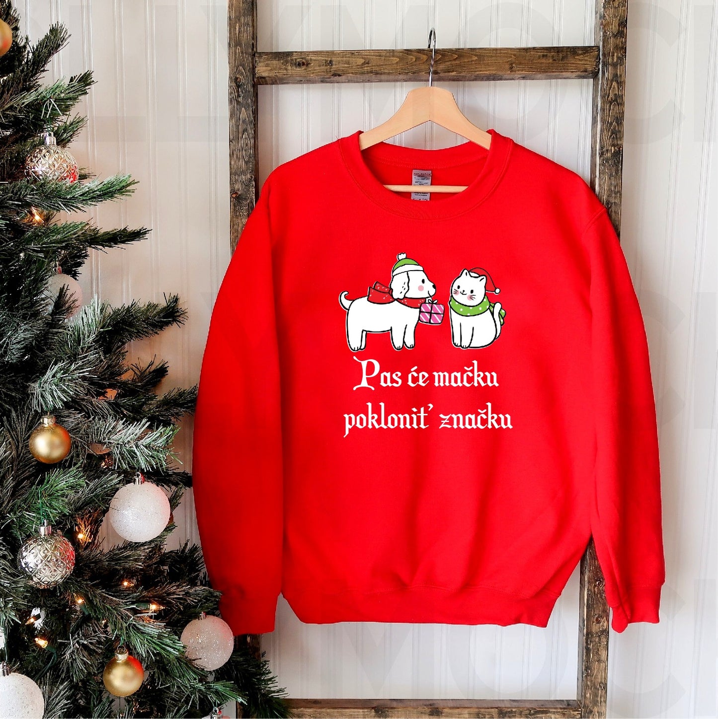 Pulover "Božič prihaja"