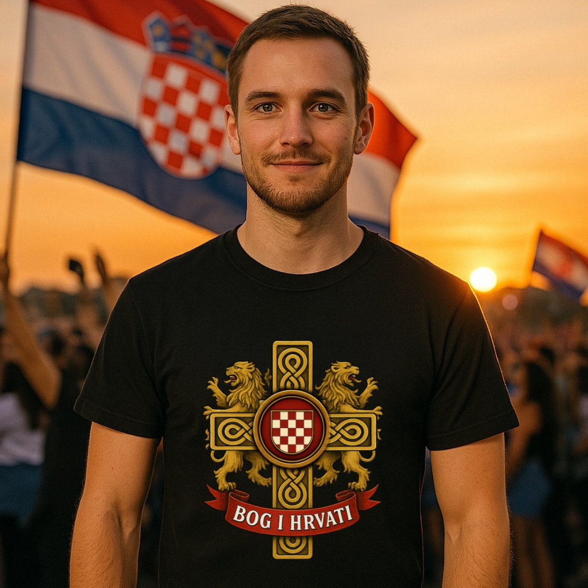 Majica "Bog i Hrvati"