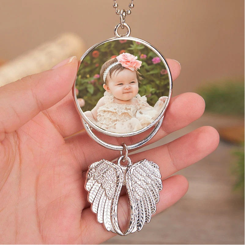 Double sided mirror pendant - luxe