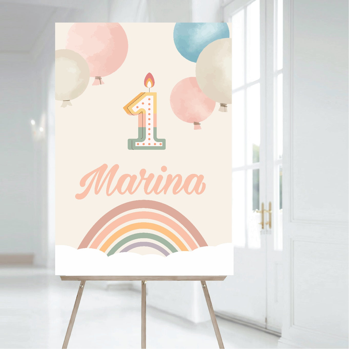XXL plate - children's birthday