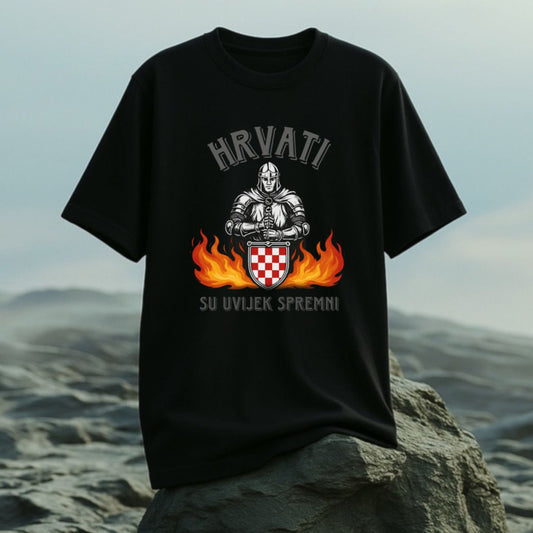 Majica "Hrvati su uvijek spremni"