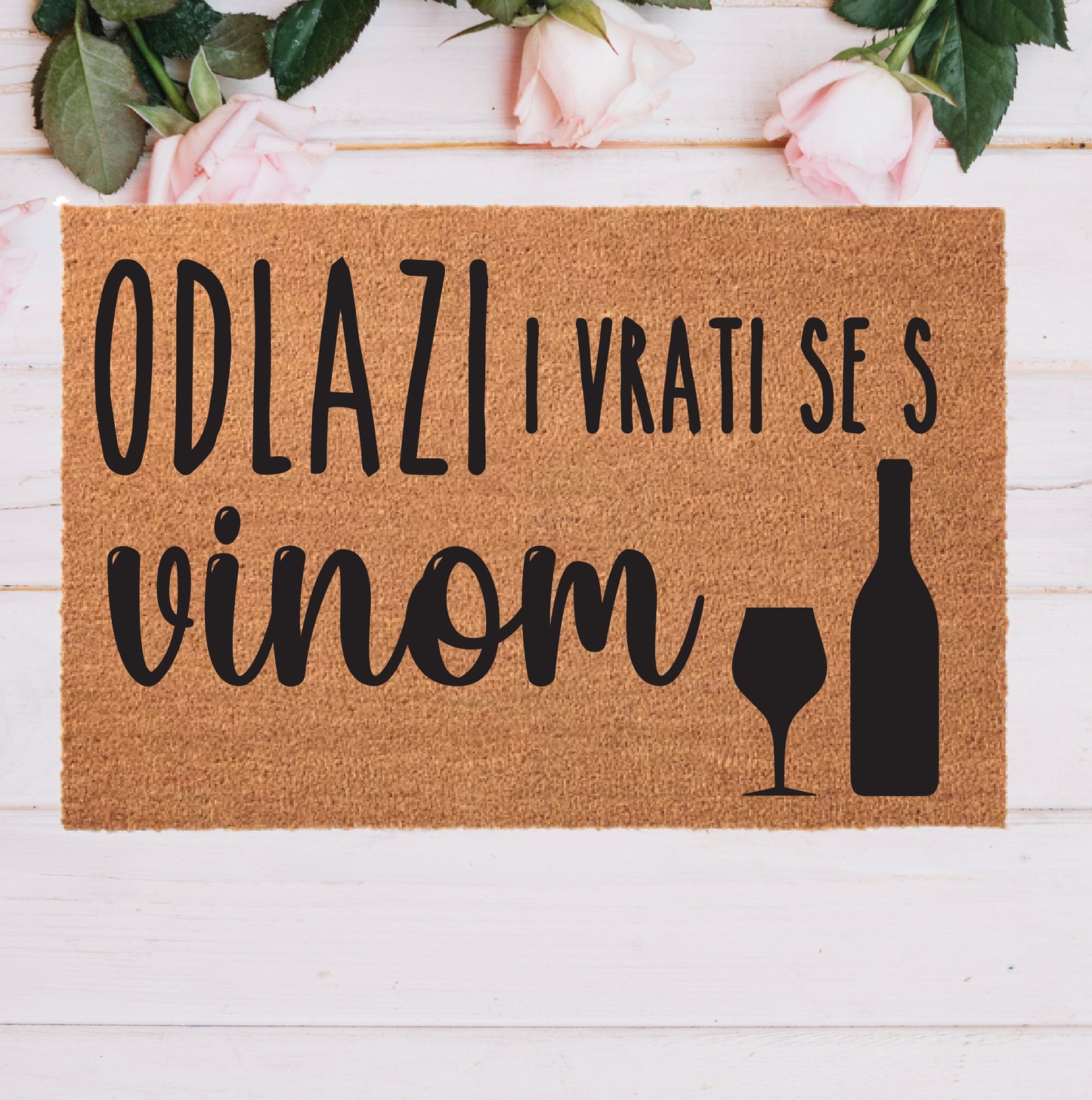 Personaliziran predpražnik "Dober gost"