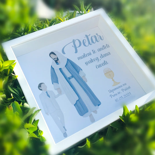 3D frame "Jesus"