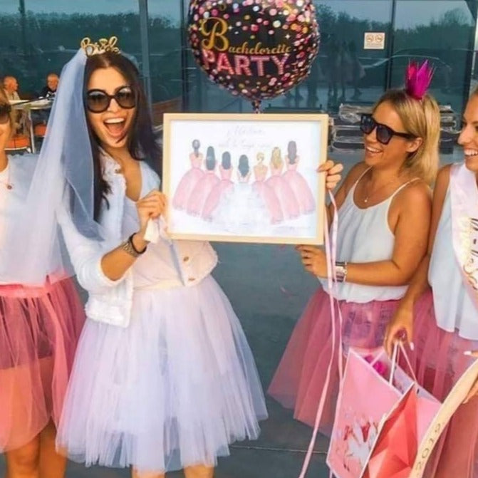 3D frame "Bridesmaids"