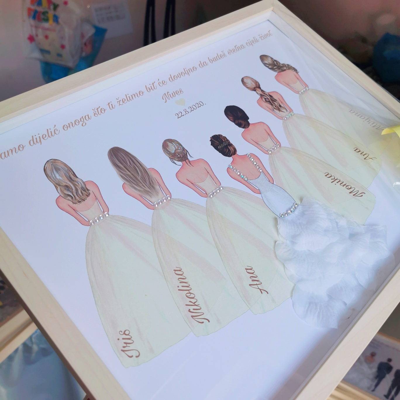 3D frame "Bridesmaids"