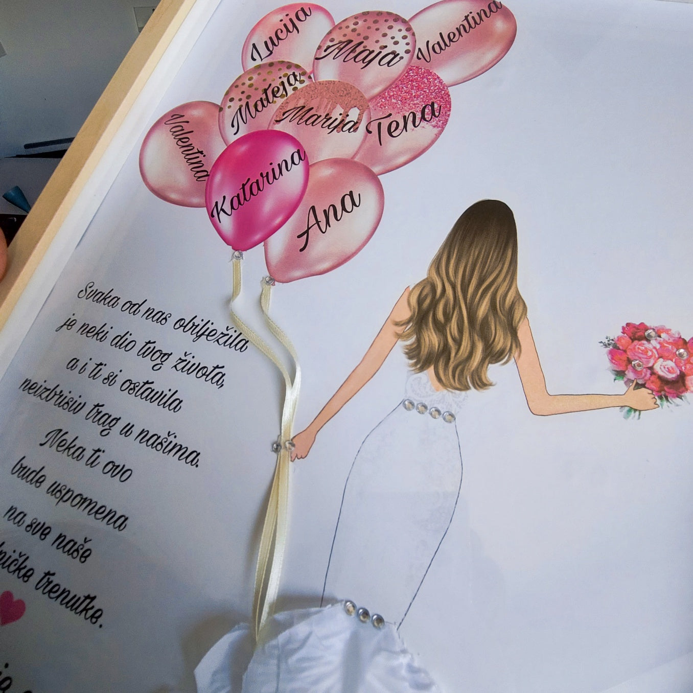 3D Frame "Balloons 1"