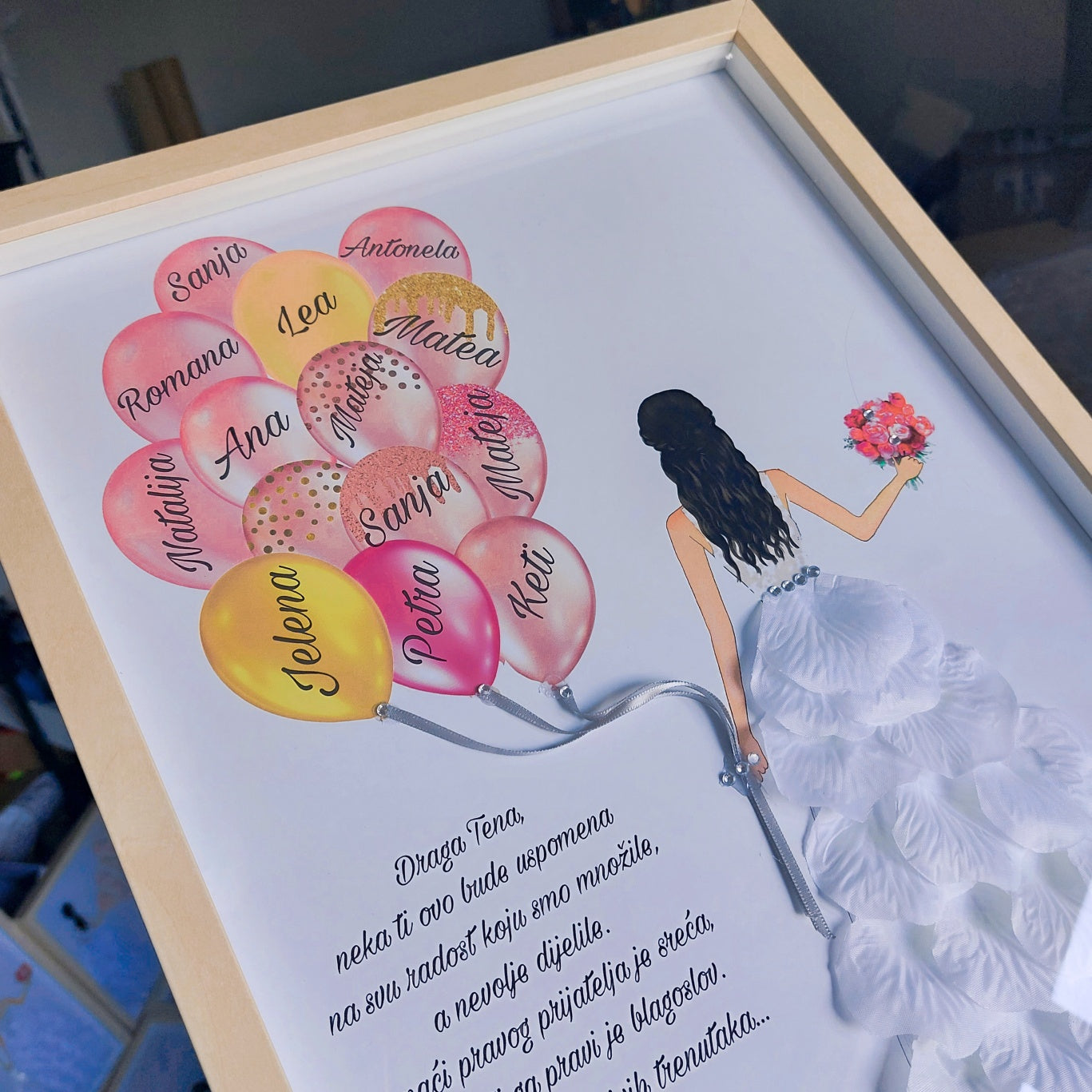 3D Frame "Balloons 1"