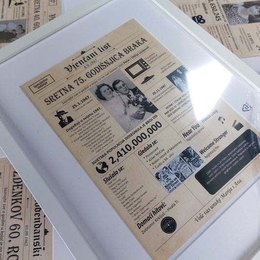 Frame "Wedding card"