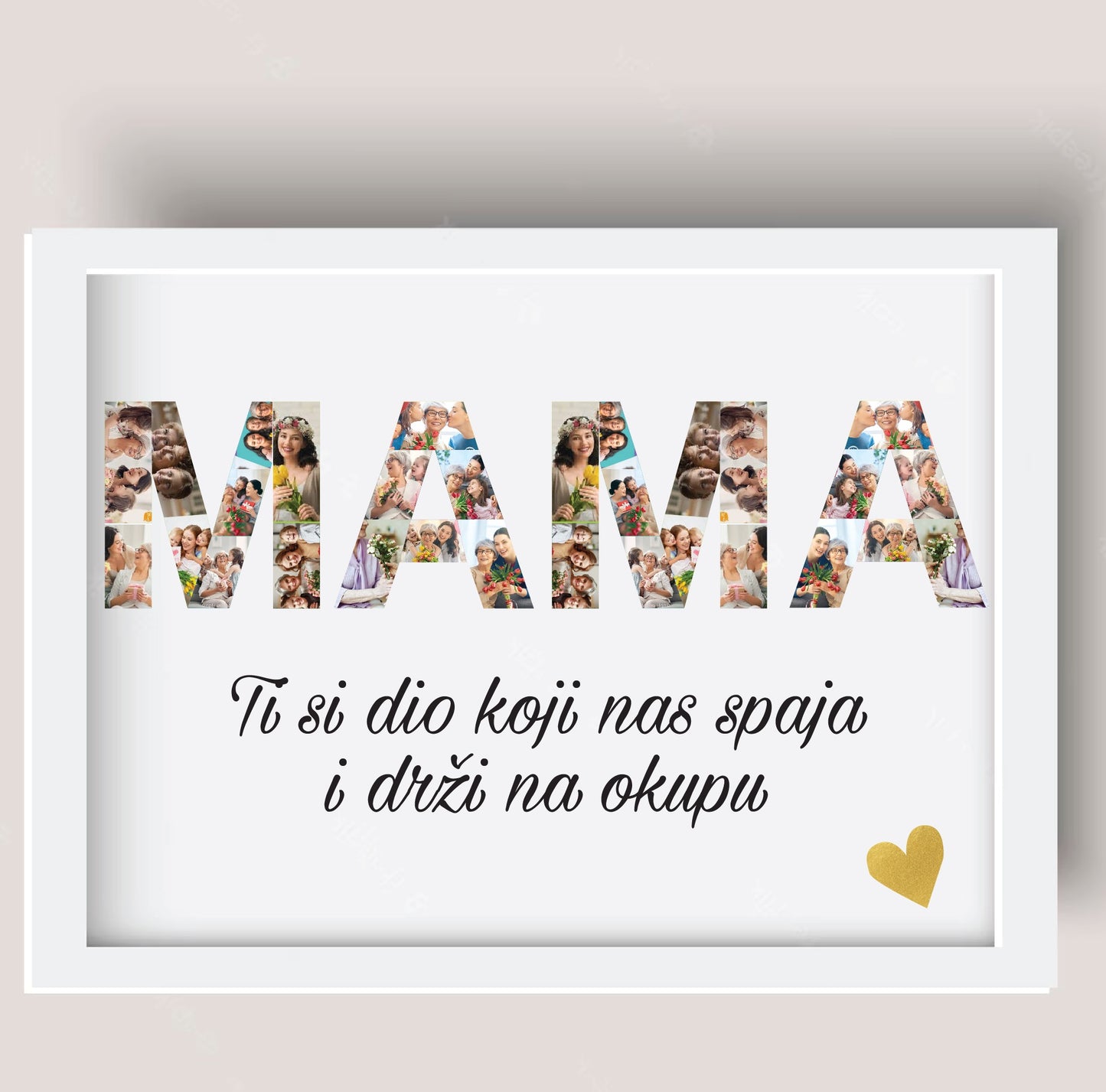 Okvir "mama-kolaž" Combo