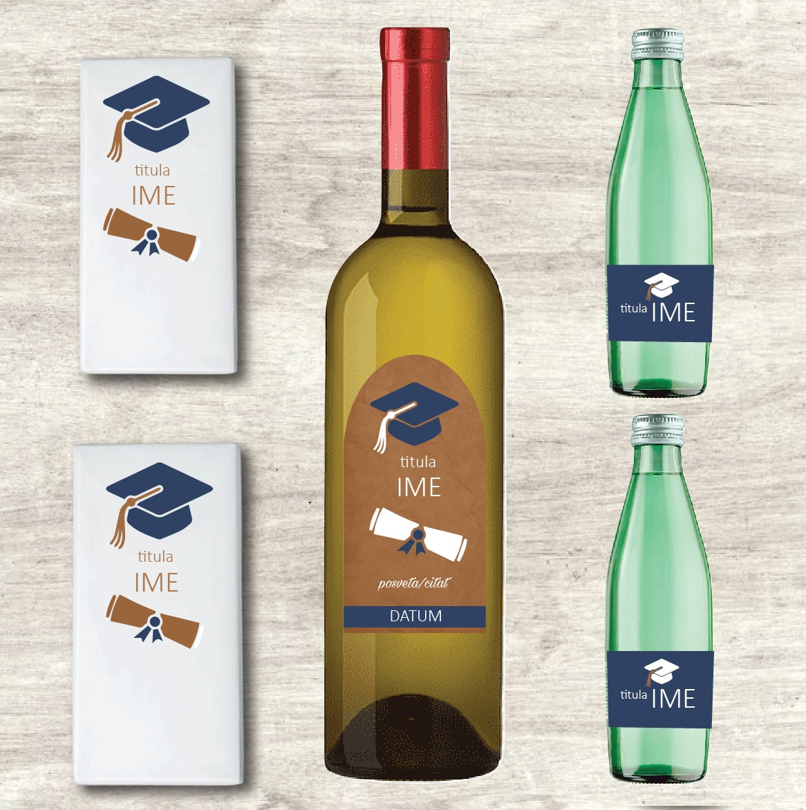 Poklon set "Gemišt/Bambus"