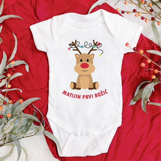 Children's bodysuit "My first Christmas"