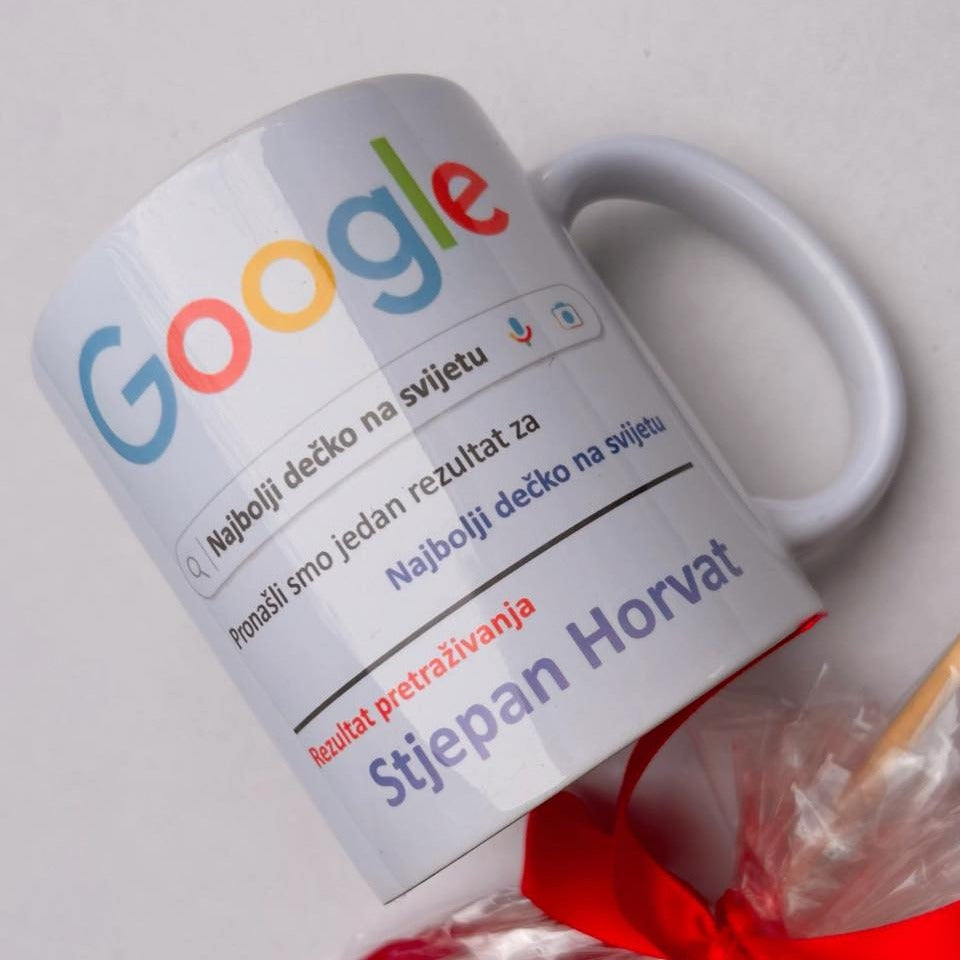 Personalized mug "Google"