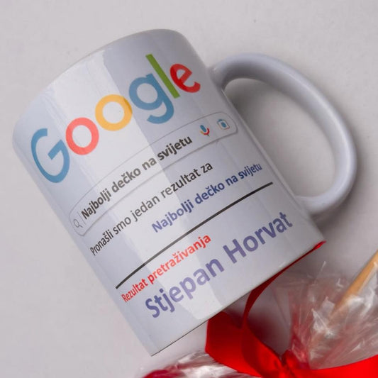 Personalizirana skodelica "Google"