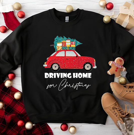 Sweatshirt "Driving home"