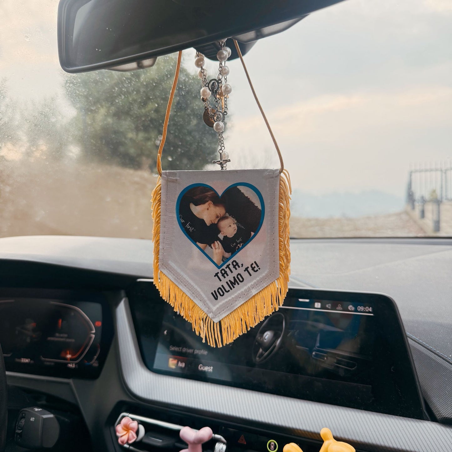 Personalizirana zastavica za auto (obostrana)