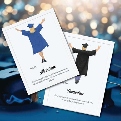 Personalized illustration - diploma