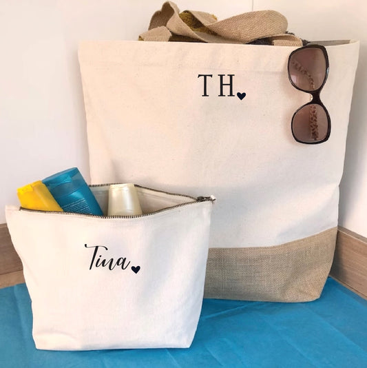 A set of personalized bags