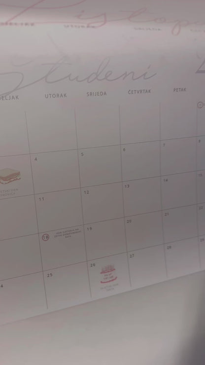 Personalizirani kalendar