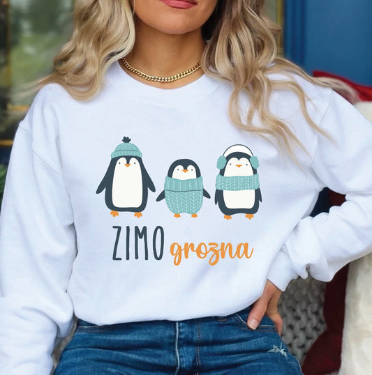 Sweatshirt "ZIMOgrozna"