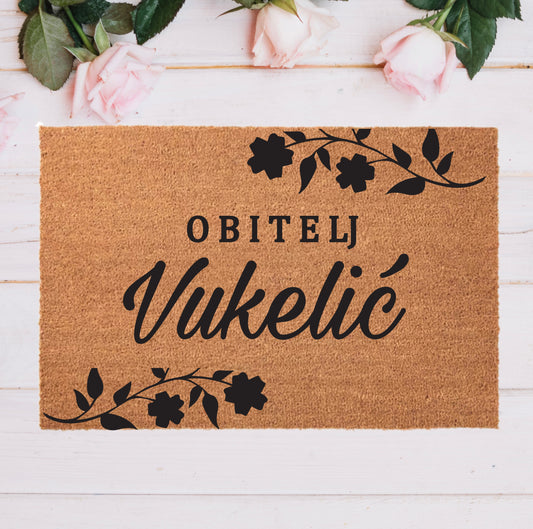 Personalizirani otirač "Floral"